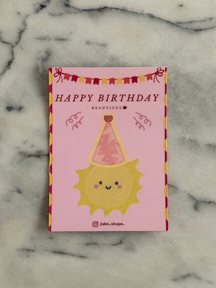 كرت اهداء يوم ميلاد سعيد 🎂