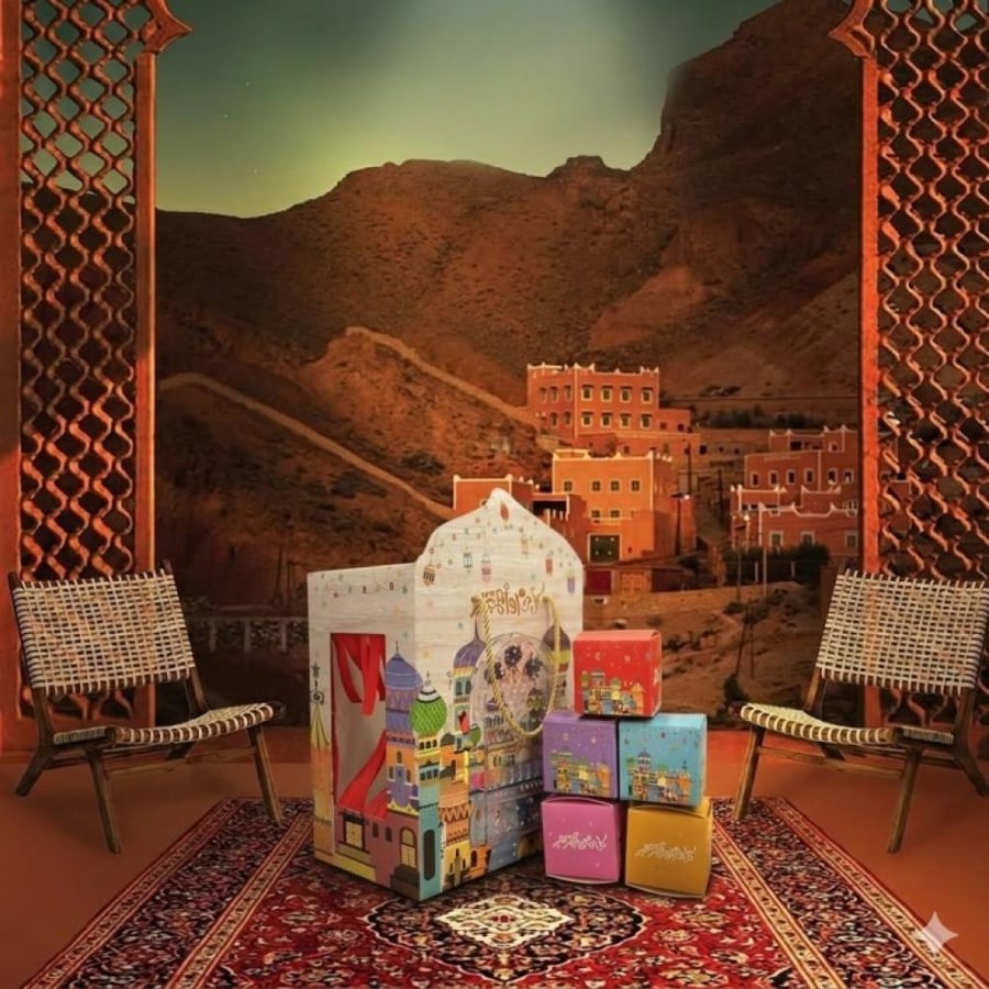 توزيعات العيد وسط