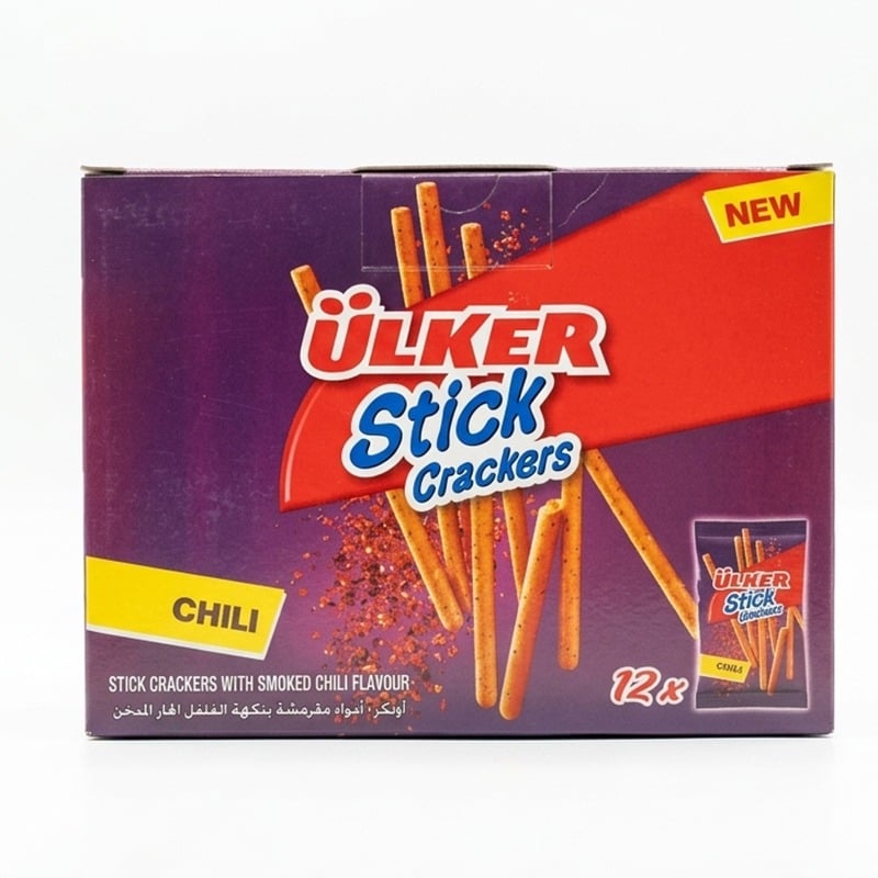 Ulker sticks with smoked pepper flavor – 12 pieces