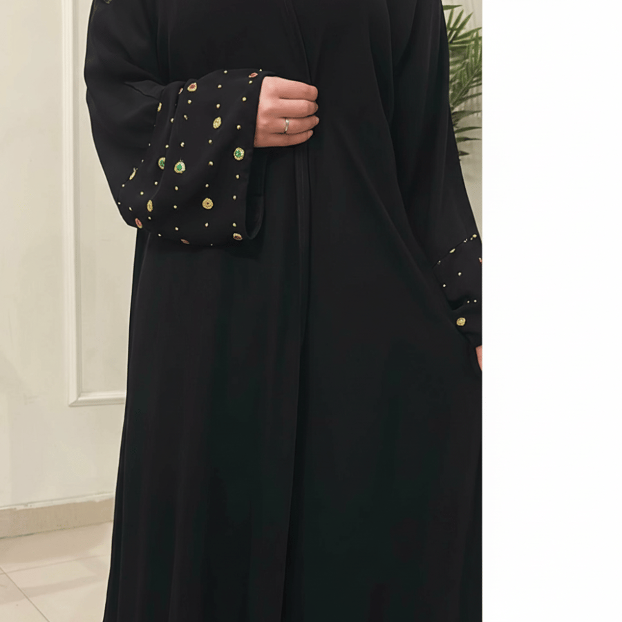 عباية سوداء فخمة