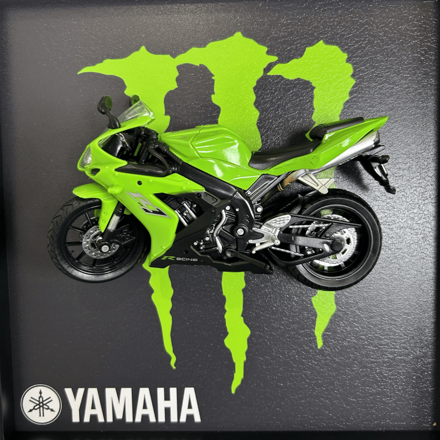 Yamaha Motorcycle - 3D Frame