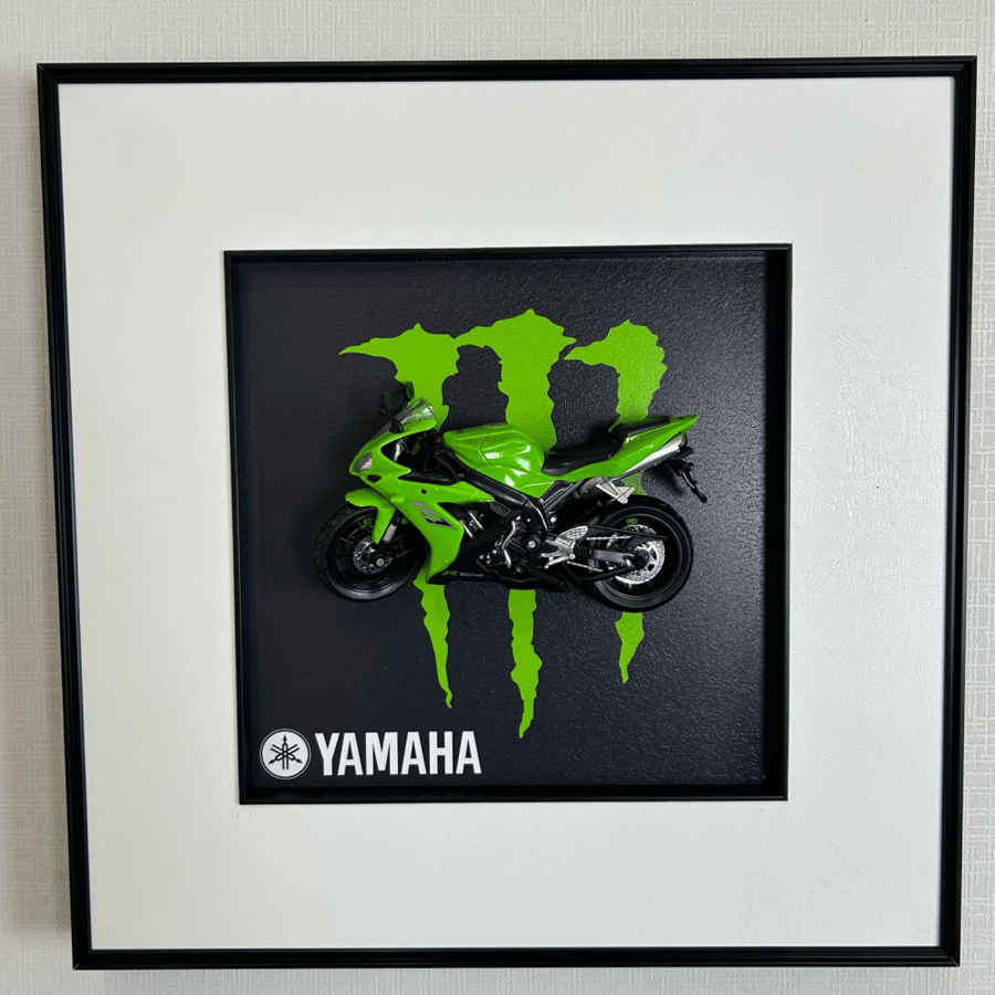 Yamaha Motorcycle - 3D Frame