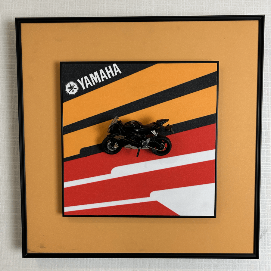 Yamaha Motorcycle - 3D Frame