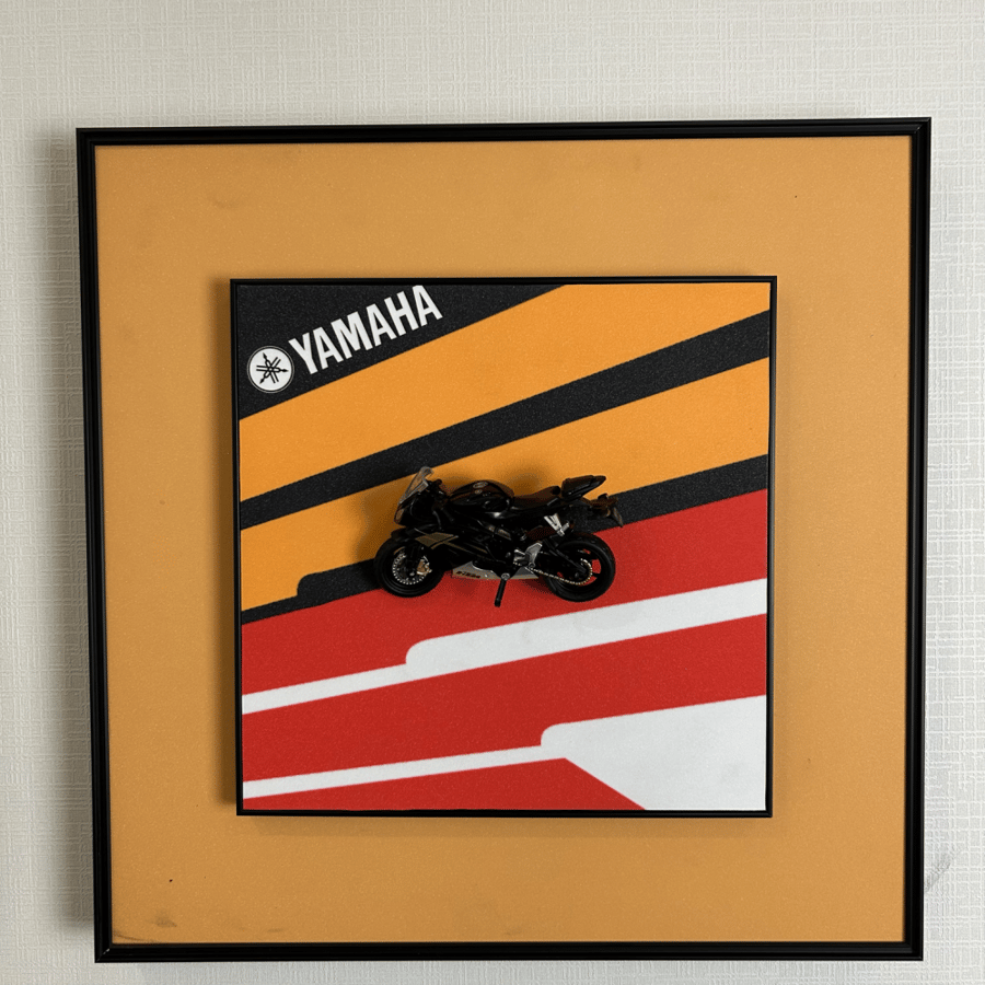 Yamaha Motorcycle - 3D Frame