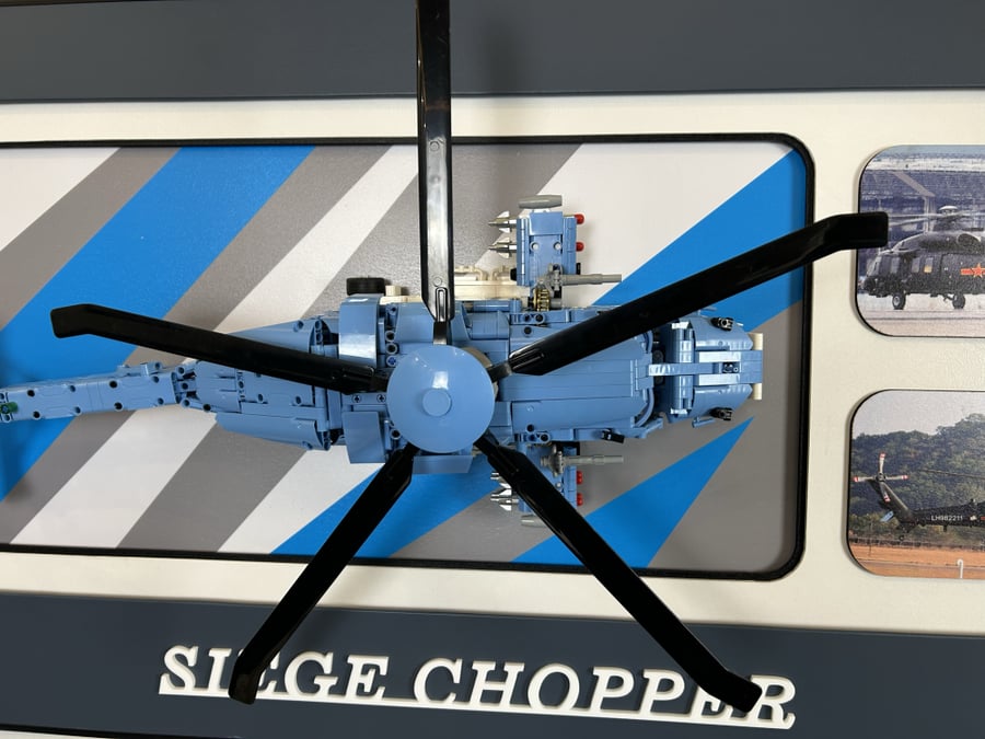 Sledge Chopper Motorcycle - 3D Frame