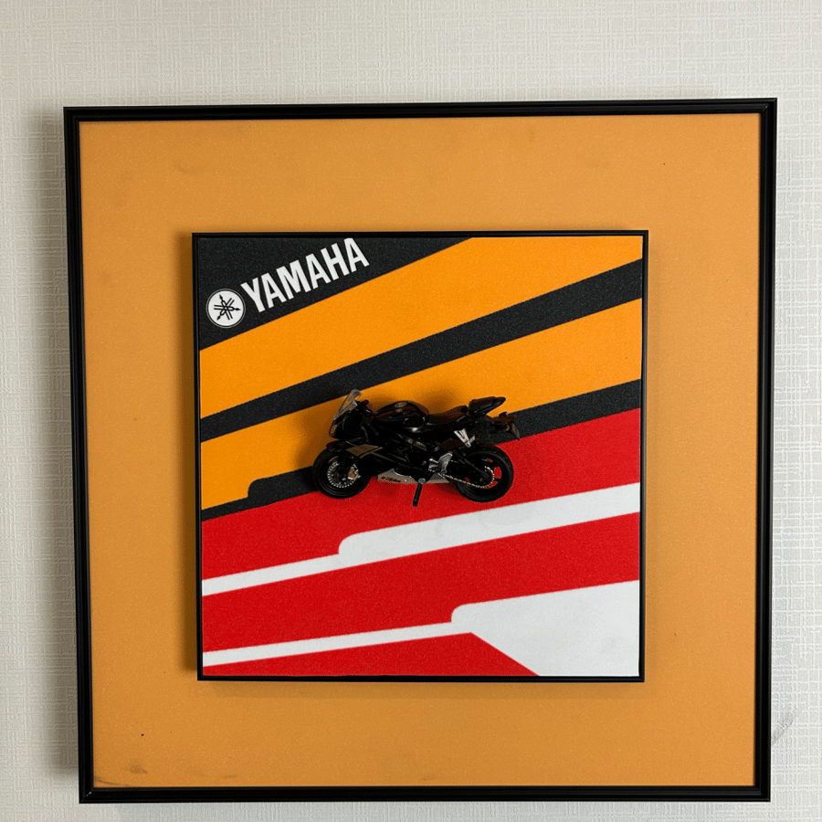 Yamaha Motorcycle - 3D Frame