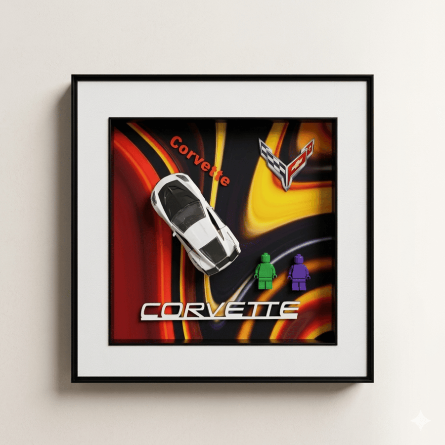 Chevrolet Corvette - 3D Frame