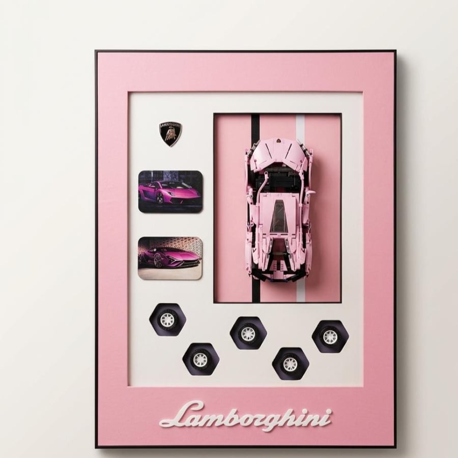 Lamborghini Rosé Signature Edition - 3D Frame