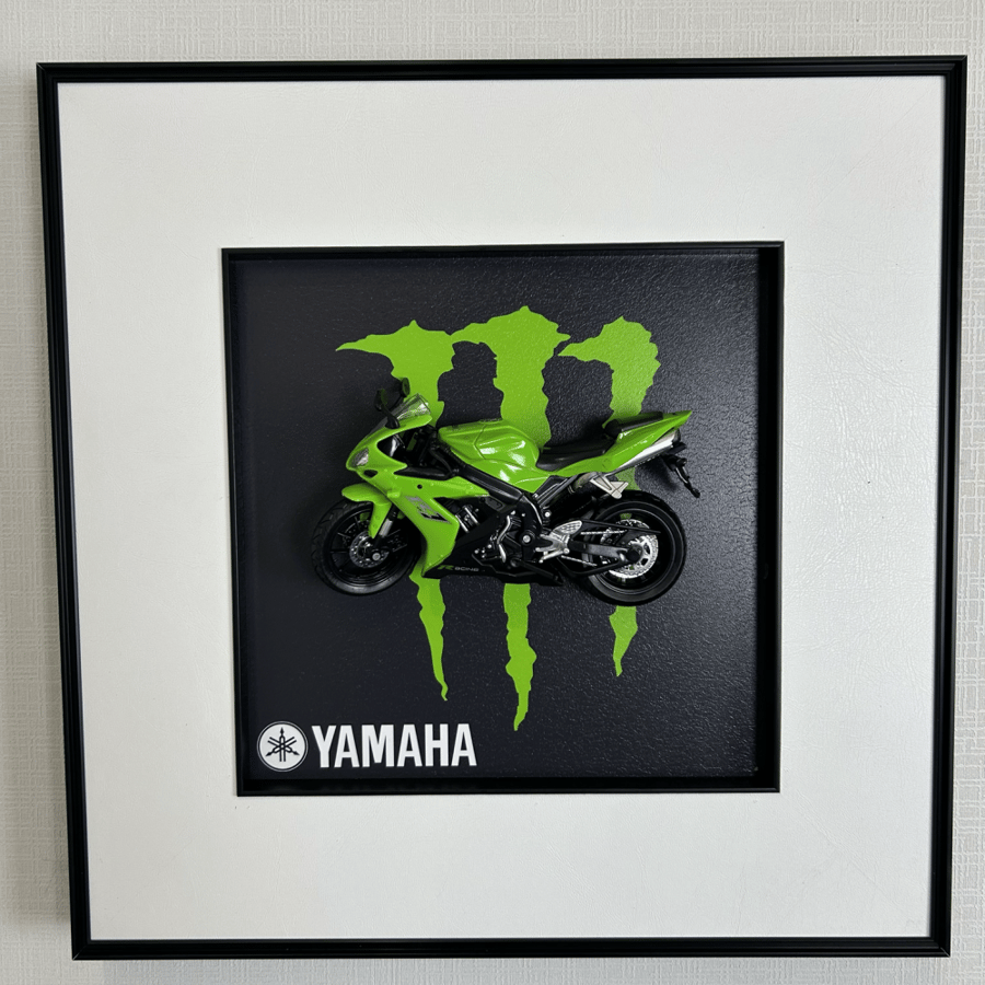 Yamaha Motorcycle - 3D Frame