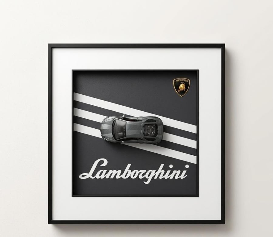Lamborghini - 3D Frame