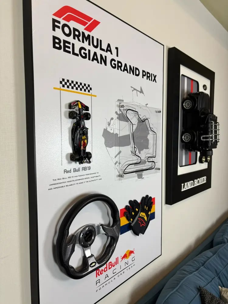 Formula 1 Belgium Edition - 3D Frame