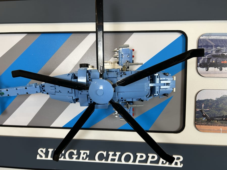 Sledge Chopper Motorcycle - 3D Frame