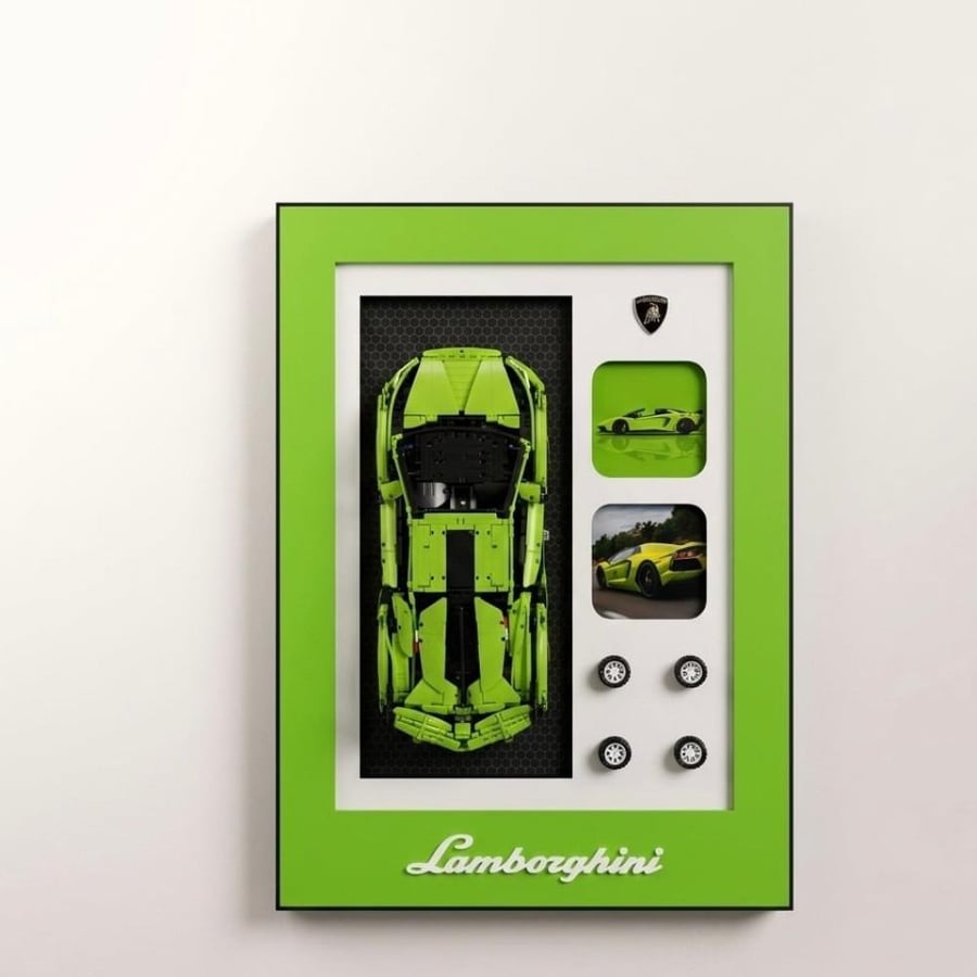 Lamborghini Verde Hyper Edition - 3D Frame