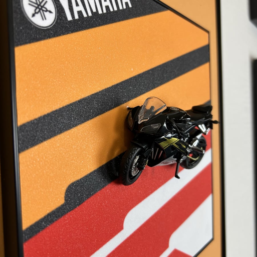 Yamaha Motorcycle - 3D Frame