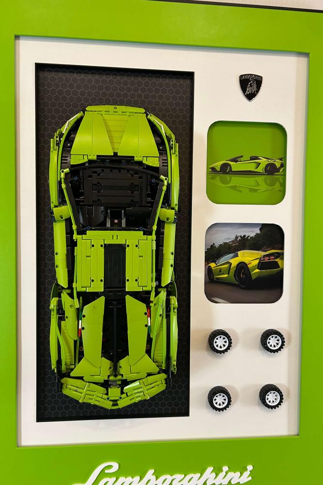 Lamborghini Verde Hyper Edition - 3D Frame