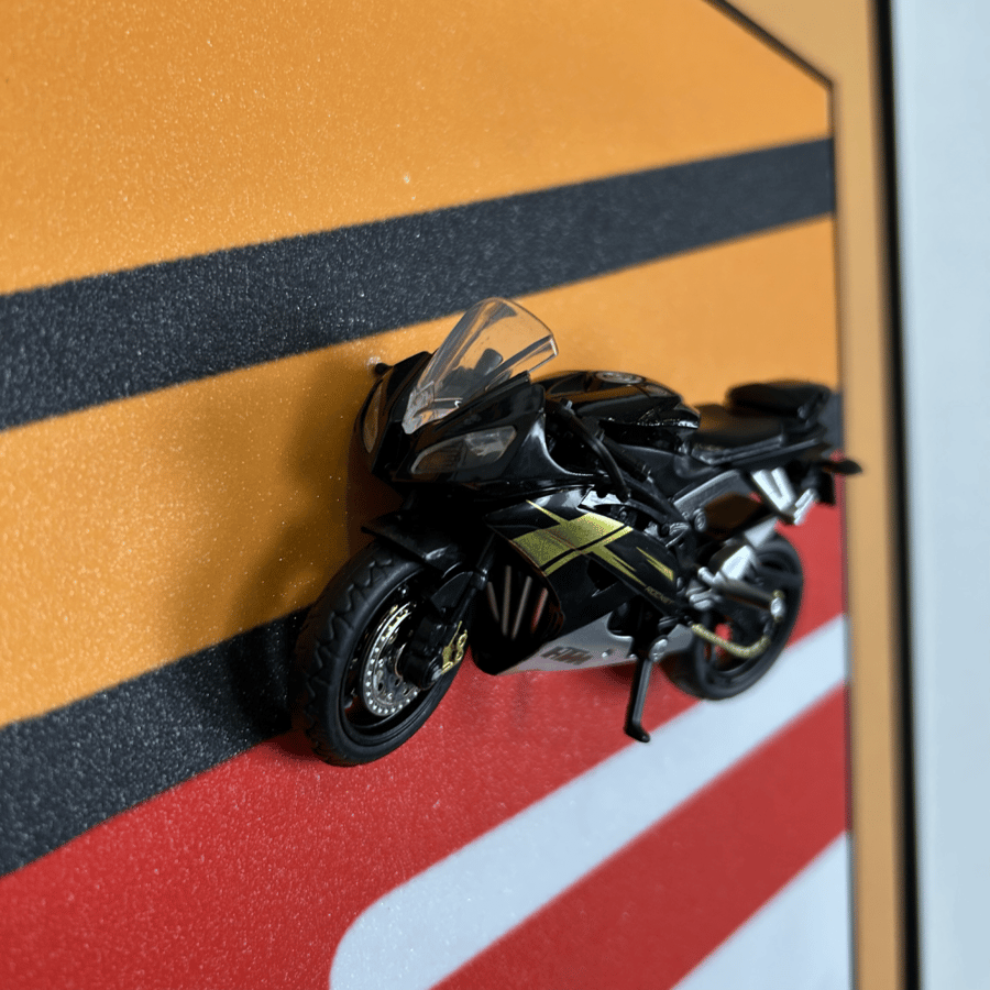 Yamaha Motorcycle - 3D Frame