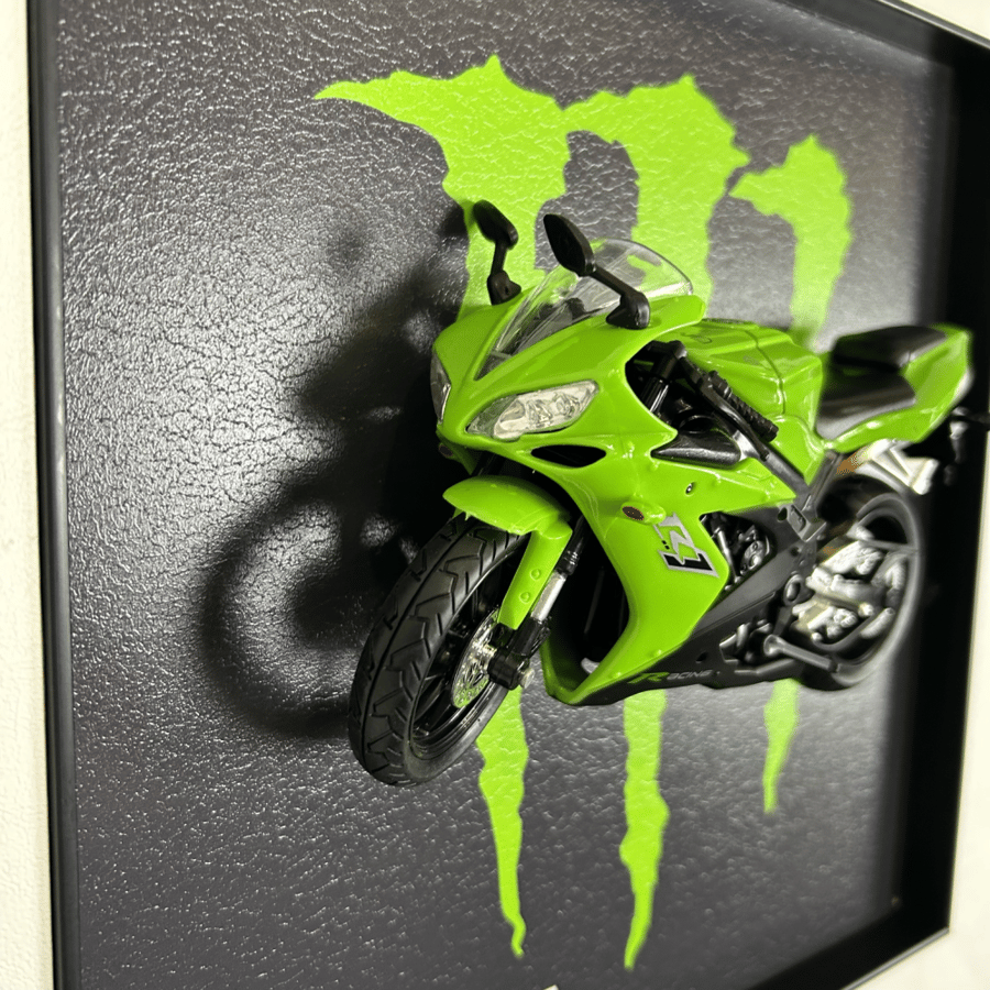 Yamaha Motorcycle - 3D Frame