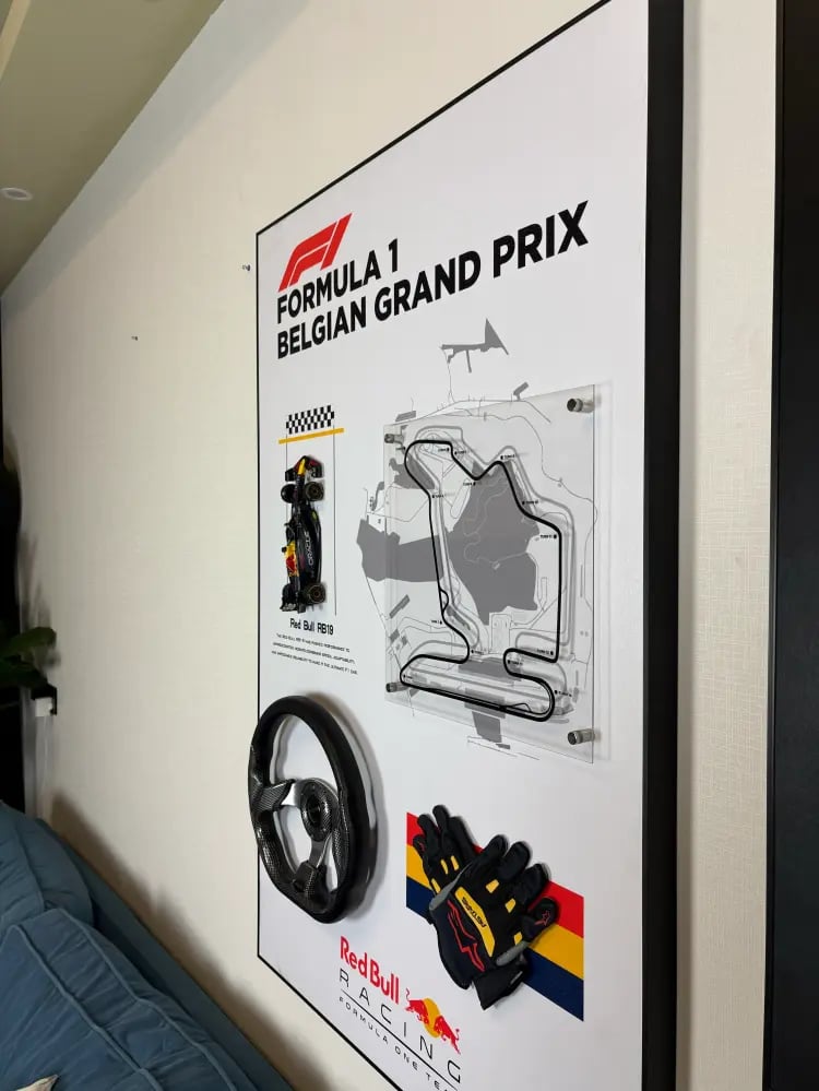 Formula 1 Belgium Edition - 3D Frame