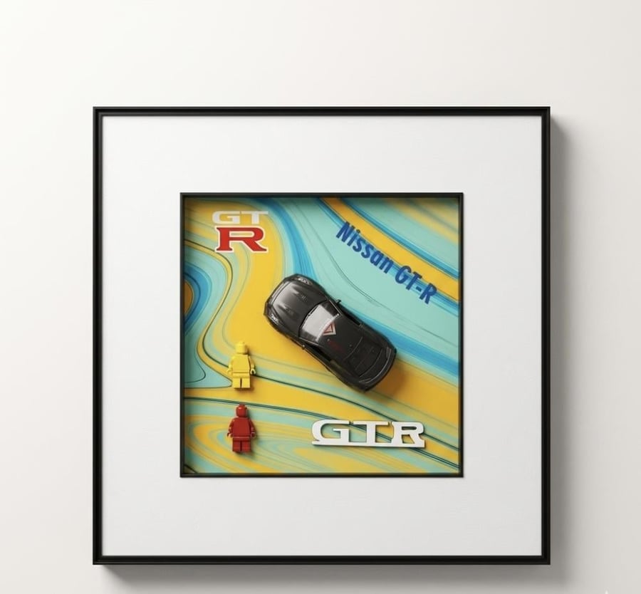 Nissan GTR - 3D Frame