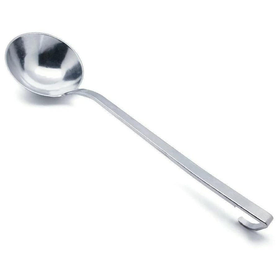 Small aluminum scoop