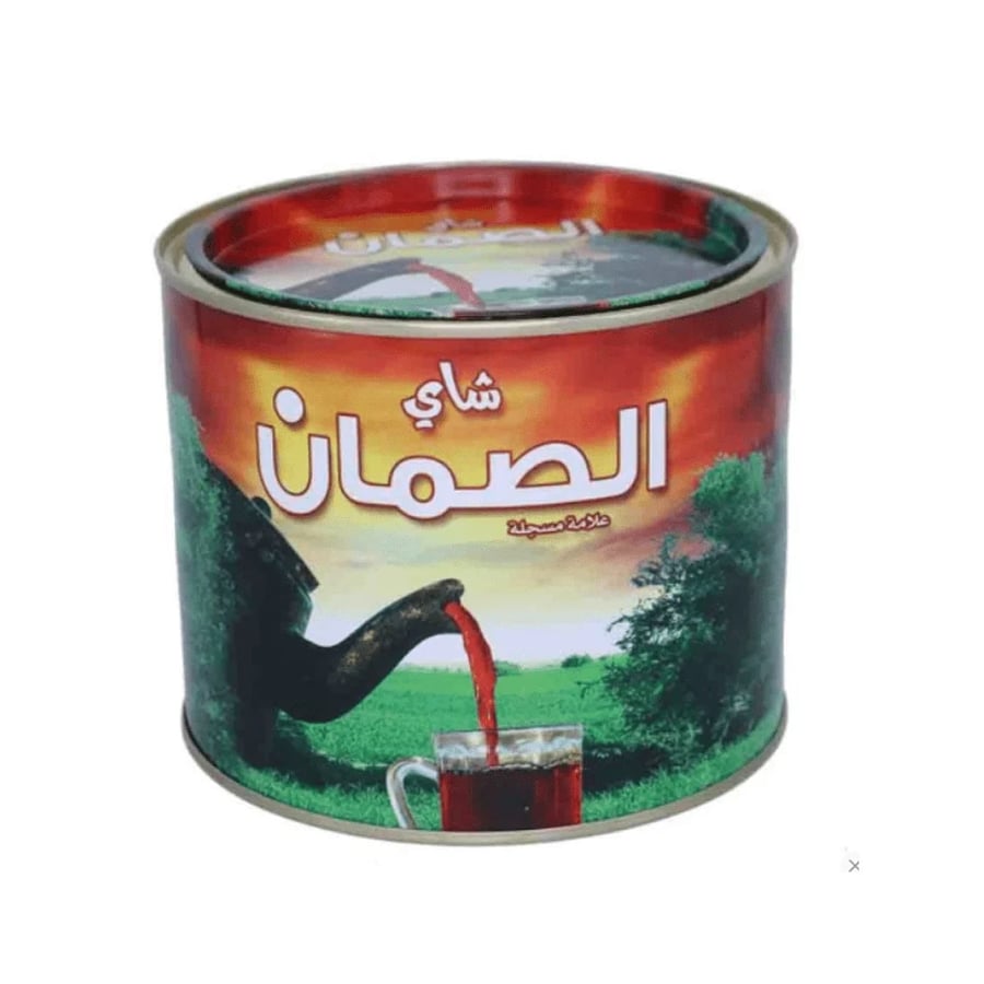 شاي الصمان حديد دائري 360جم