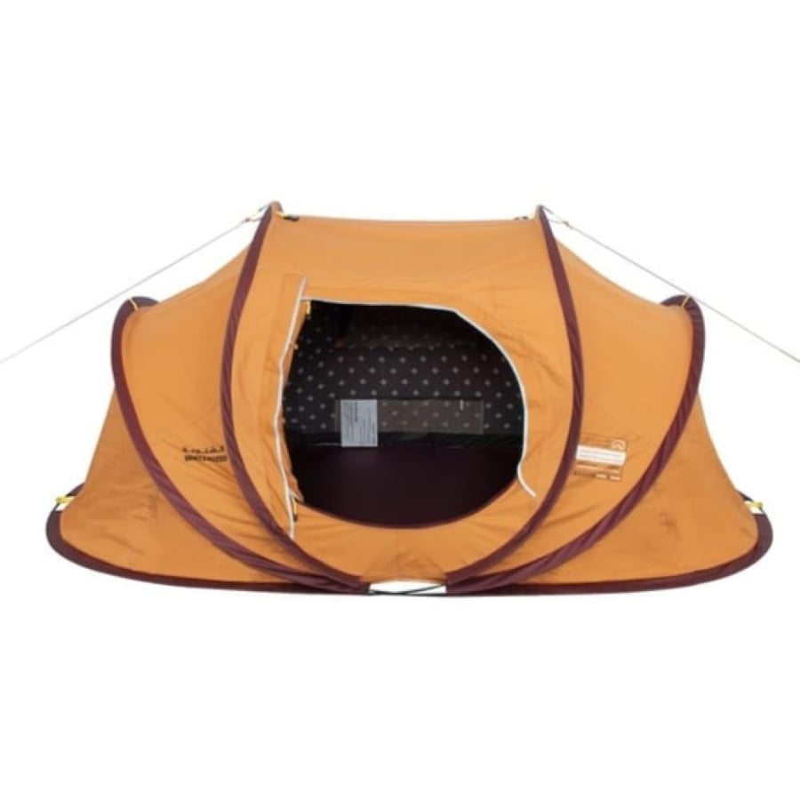 Winter camping tent, two layers, pomegranate, Al-Qadi, MBT028