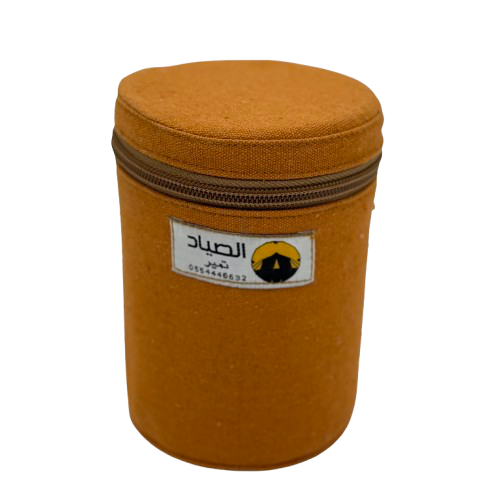 علبة ستيل بجراب تنزاني مقاس11