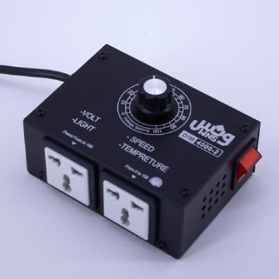Dimer 4000 watts with two-line plug 1912