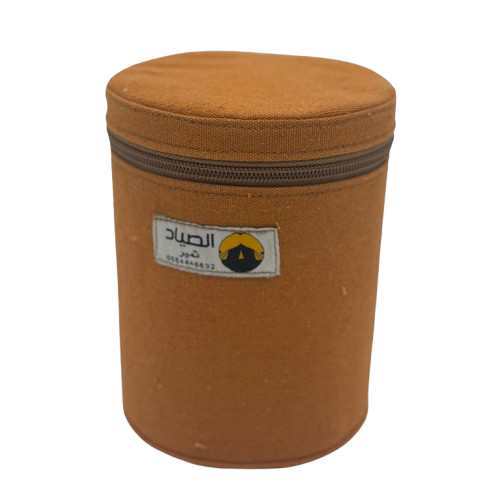 علبة ستيل بجراب تنزاني مقاس13