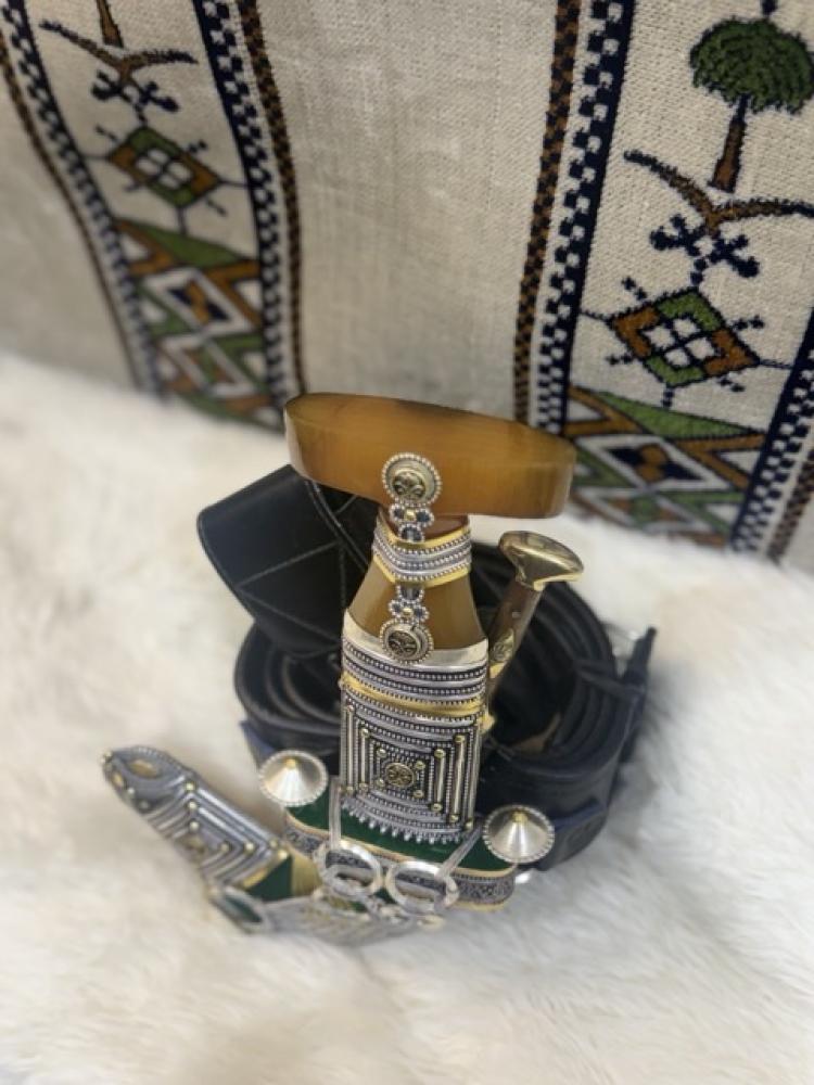 جنبية خنجر مخلوط حك زراف