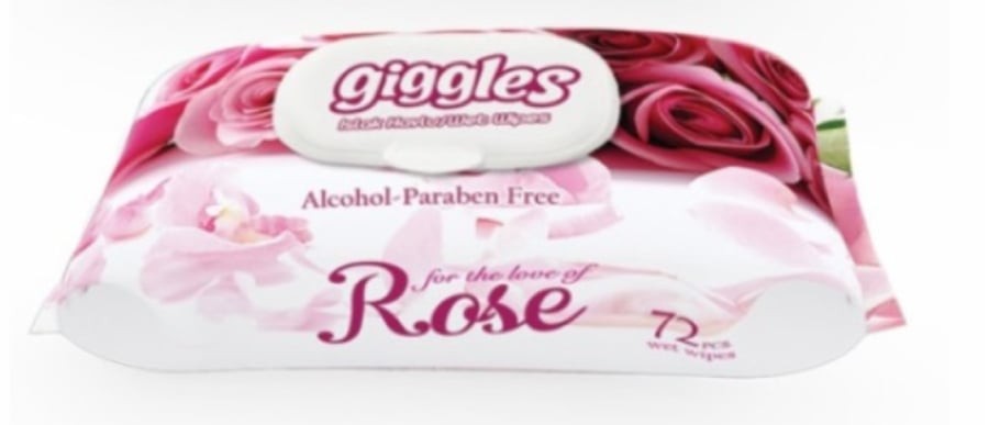 مناديل مبلله اطفال جيجلز 72 منديل giggles
