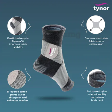 مشد للكاحل انكل موديل TYNOR D-01