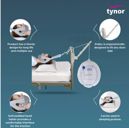 تينور شريط توزيع الجر وضعية النوم Cervical Traction Spreader G 26 Bar SLEEPING G 26