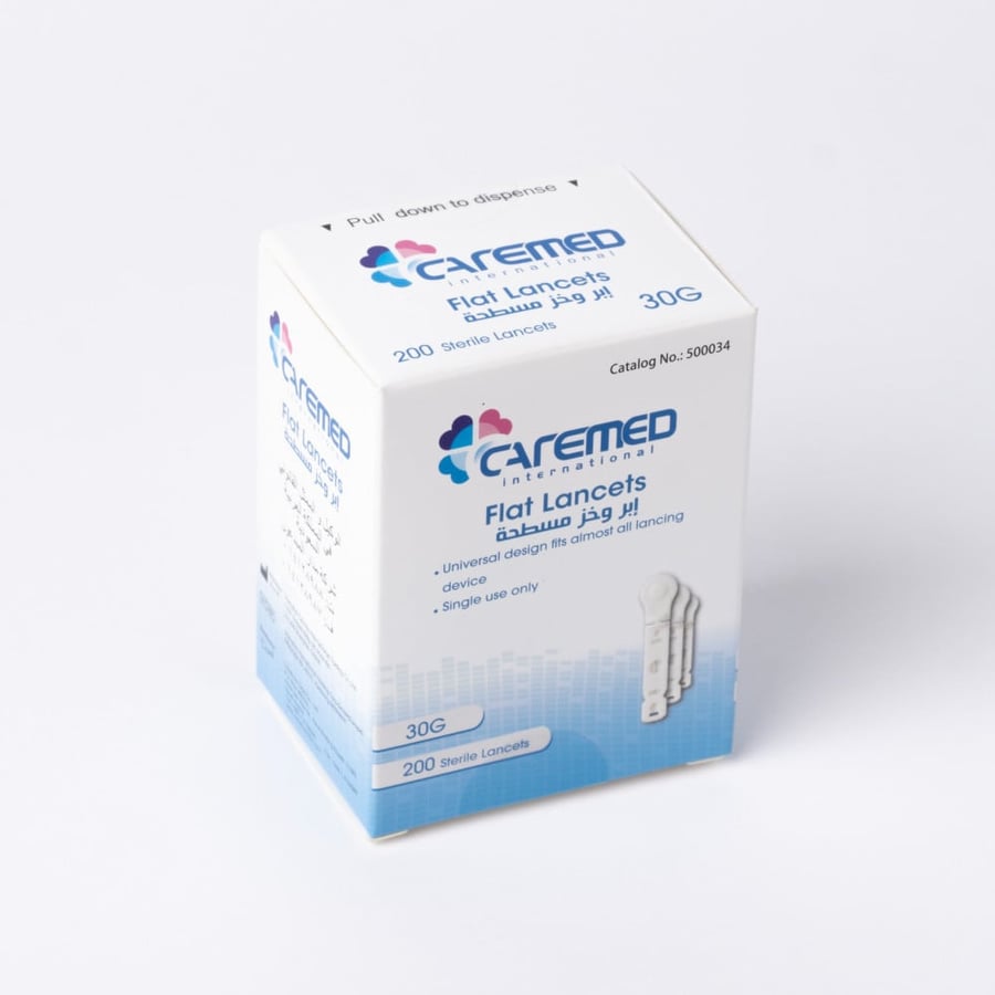 ابر وخز مسطحه اكتيف Flat Lancets