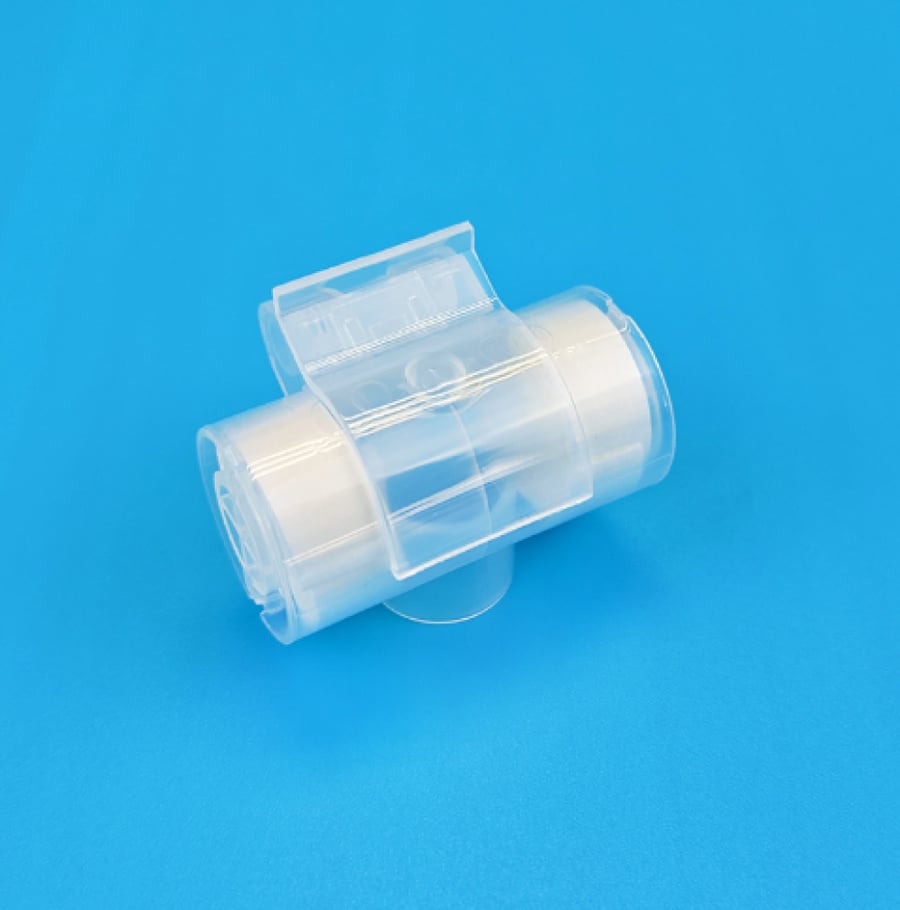 فلتر حنجري ابيض بريطاني TRACHEOSTOMY MEDITECH
