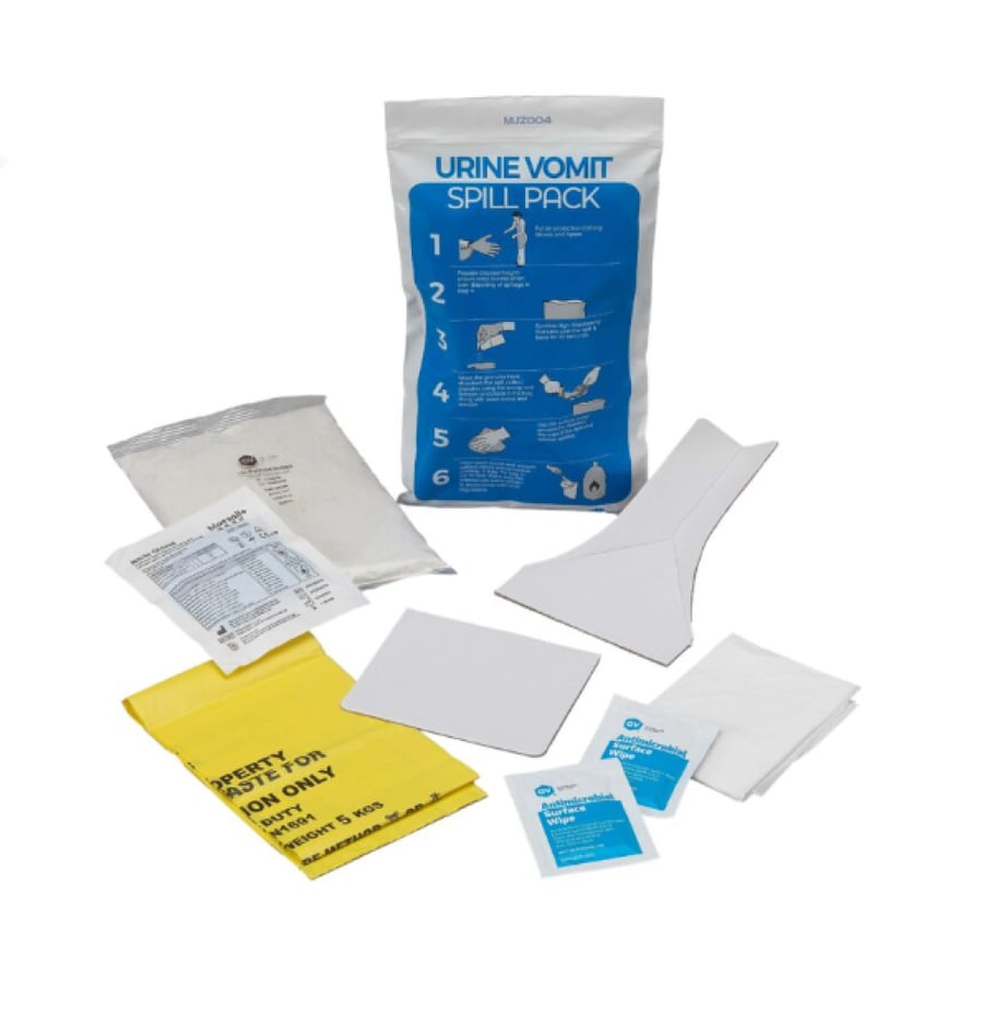 طقم للقيئ والبول SPILL PACK URINE VOMIT