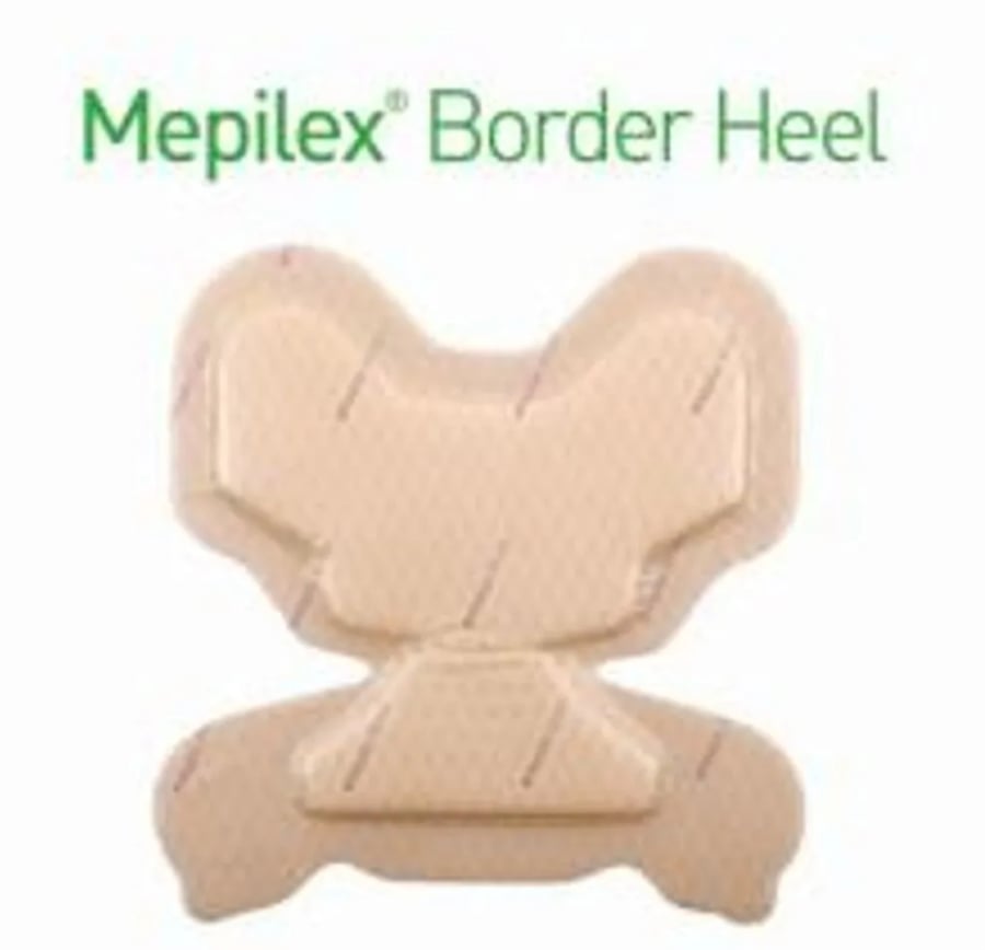ضماد للتقرحات رغويه سيليكون Mepilex Border Heel
