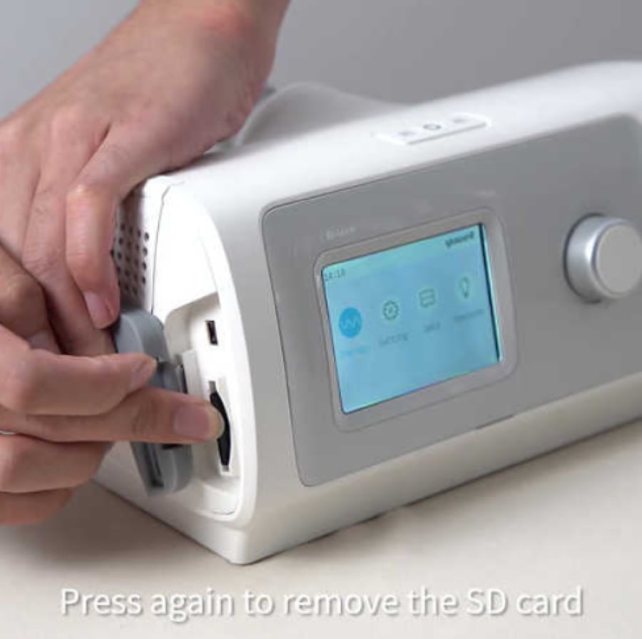جهاز التنفس الثنائي بايباب Yuwell YH-825 BIPAP