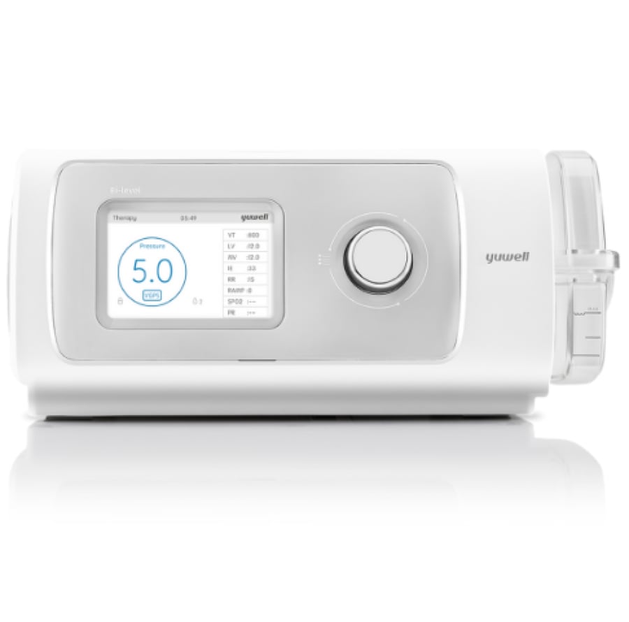 جهاز التنفس الثنائي بايباب Yuwell YH-825 BIPAP
