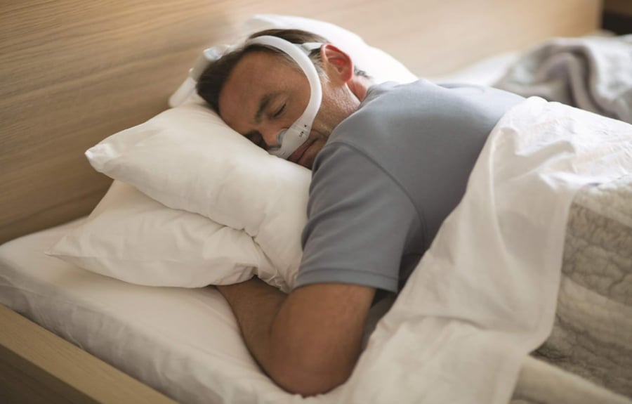 كمام جهاز سيباب فلبس مع حوف من الجل DreamWear GEL Pillows mask