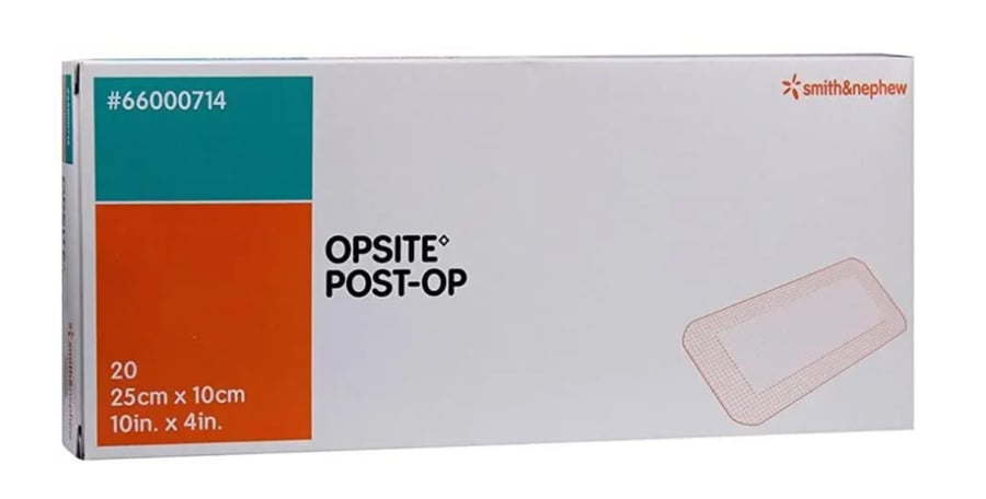 لصقات اوبسايت بعد العمليات الجراحيه مقاس 10 * 25 OPSITE