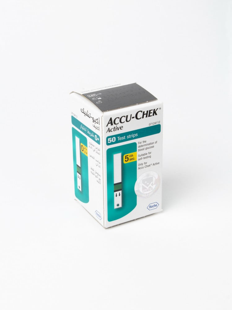 شريط سكر ACCU-CHEK Active