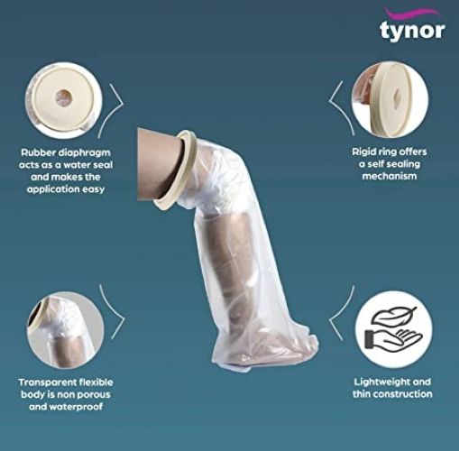 تينور حامي جبيرة للقدم مقاس مفتوح TYNOR C 16 CAST COVER LEG