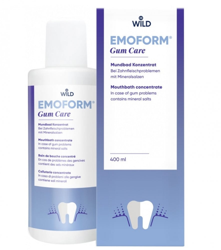 ايموفورم Emoform Gum care غسول فم مركز للعناية باللثة 400ml