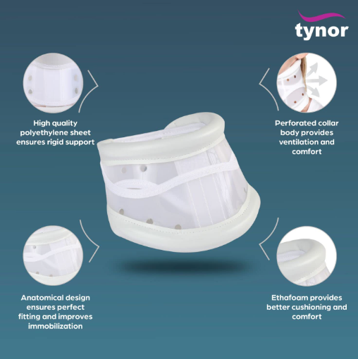 تينور مشد رقبة صلب TYNOR B 03  COLLAR HARD ADJUSTABLE