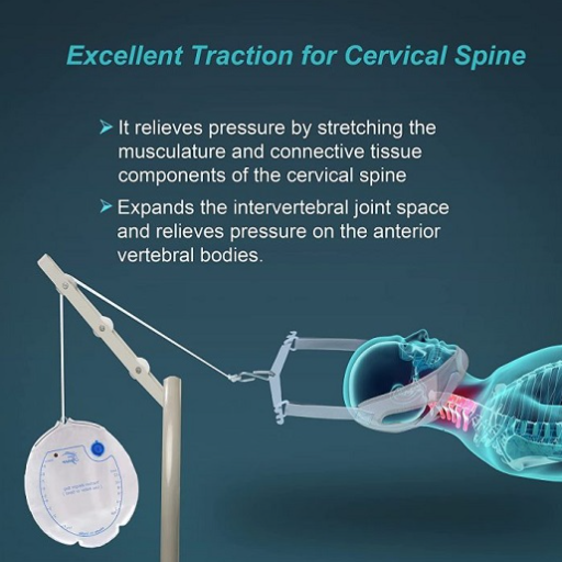 تينور شريط توزيع الجر وضعية النوم Cervical Traction Spreader G 26 Bar SLEEPING G 26