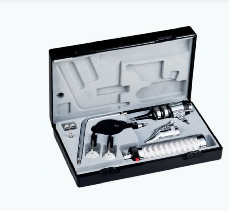 طقم تشخيص أنف وأذن وحنجرة Riester econom 2050