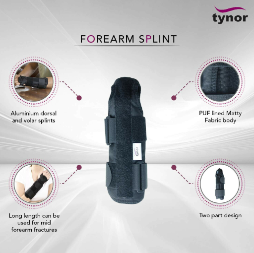 تينور جبيرة ساعد بدعامات TYNOR E 30 FOREAM SPLINT