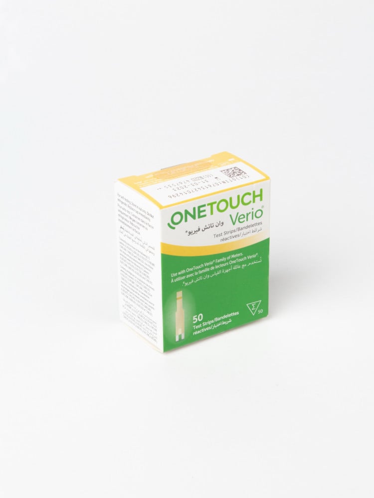شريط سكر ONETOUCH Verio
