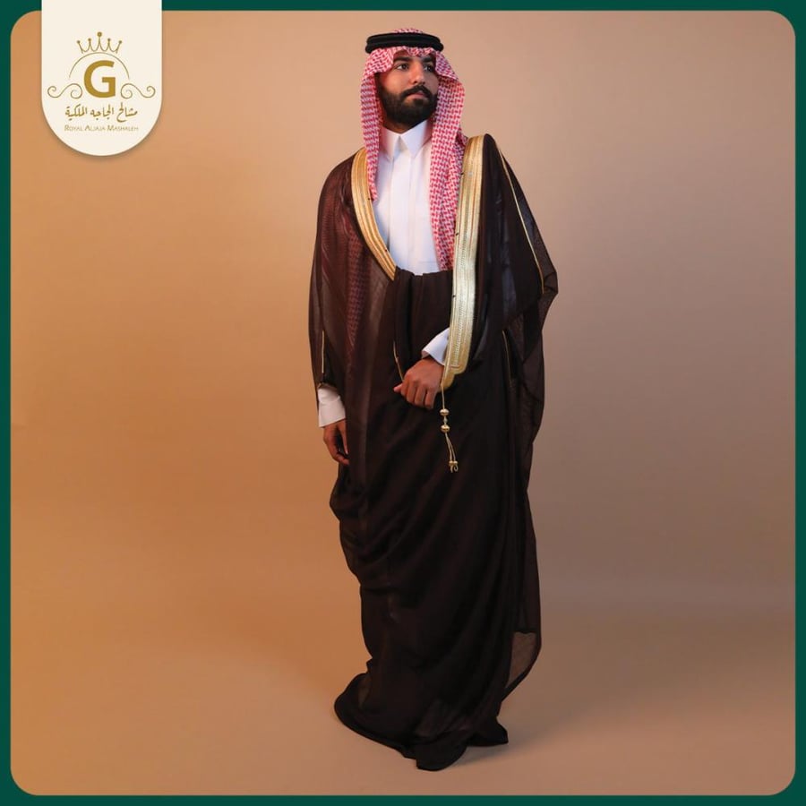 بشت رجالي  VIP لون عودي